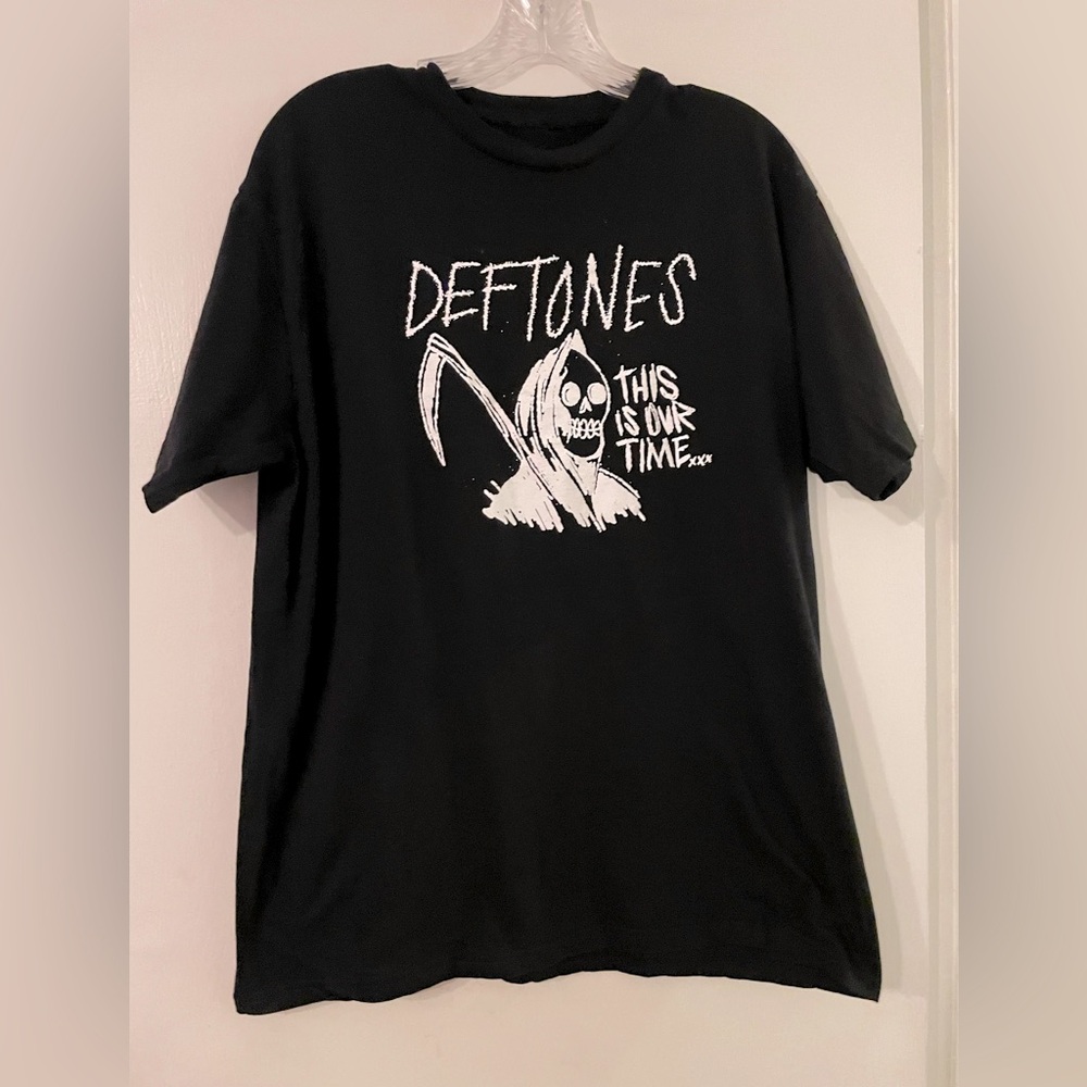 Deftones “This Is Our Timexxx” Black & White Short Sleeve T-Shirt